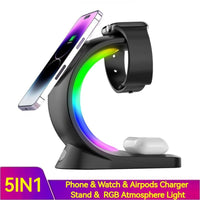 4 In 1 Magnetic Wireless Charger For Smart Phone. - ElectronicEssence