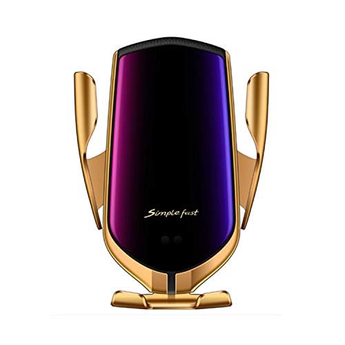 Car Wireless Charger (Gold): Wireless Car Charger Phone Mount - Power Up and Stay Connected on The Go! - ElectronicEssence