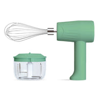 Electric Mini Egg Beater and Meat Chopper Tool - ElectronicEssence
