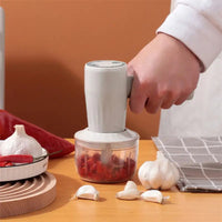 Electric Mini Egg Beater and Meat Chopper Tool - ElectronicEssence