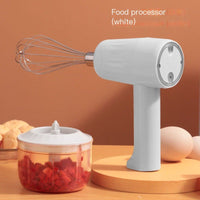Electric Mini Egg Beater and Meat Chopper Tool - ElectronicEssence
