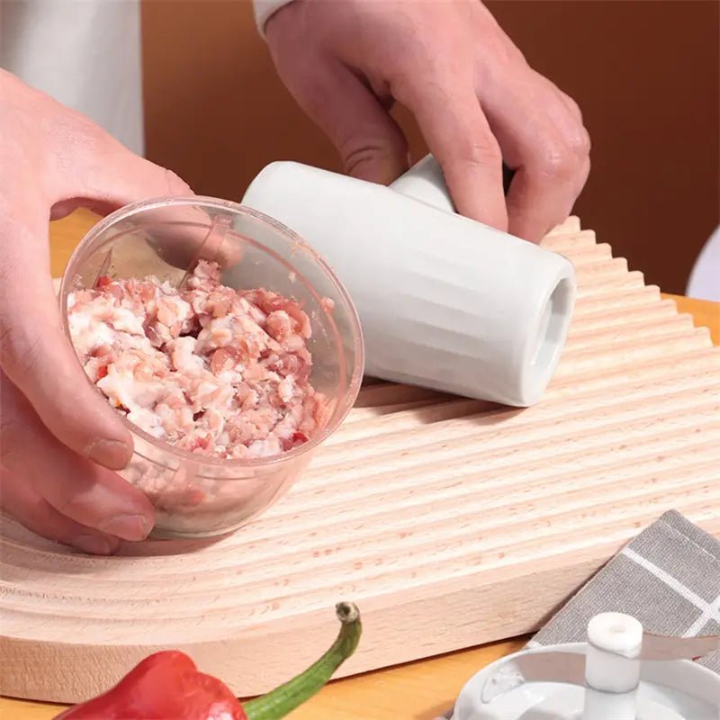 Electric Mini Egg Beater and Meat Chopper Tool - ElectronicEssence