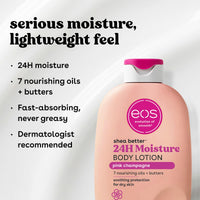 eos Shea Better Body Lotion- Vanilla Cashmere, 24-Hour Moisture, 16 fl oz - ElectronicEssence