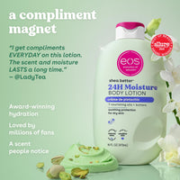 eos Shea Better Body Lotion- Vanilla Cashmere, 24-Hour Moisture, 16 fl oz - ElectronicEssence
