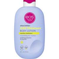 eos Shea Better Body Lotion- Vanilla Cashmere, 24-Hour Moisture, 16 fl oz - ElectronicEssence