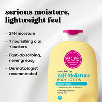 eos Shea Better Body Lotion- Vanilla Cashmere, 24-Hour Moisture, 16 fl oz - ElectronicEssence