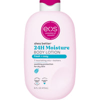 eos Shea Better Body Lotion- Vanilla Cashmere, 24-Hour Moisture, 16 fl oz - ElectronicEssence