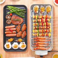 Indoor Electric Grill for Smokeless BBQ and Cooking - ElectronicEssence