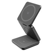 Magnetic Suction Wireless Charging And Folding Phone Holder - ElectronicEssence