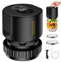 Mason Jar Vacuum Sealer - Electric Food Sealing Machine - ElectronicEssence
