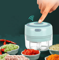 Mini Electric Garlic Chopper & Grinder - ElectronicEssence