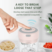 Mini Electric Garlic Chopper & Grinder - ElectronicEssence