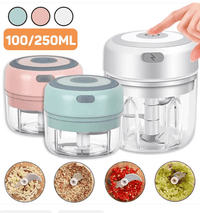 Mini Electric Garlic Chopper & Grinder - ElectronicEssence