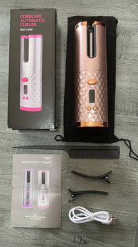 Portable USB Rechargeable Automatic Hair Curler (Mini) - ElectronicEssence