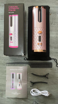 Portable USB Rechargeable Automatic Hair Curler (Mini) - ElectronicEssence