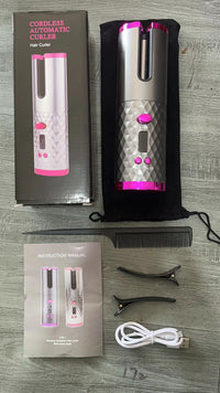 Portable USB Rechargeable Automatic Hair Curler (Mini) - ElectronicEssence