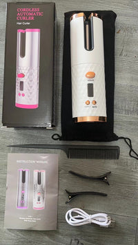 Portable USB Rechargeable Automatic Hair Curler (Mini) - ElectronicEssence