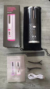 Portable USB Rechargeable Automatic Hair Curler (Mini) - ElectronicEssence
