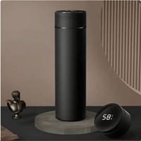 Smart Temperature Display Insulated Stainless Steel Cup - ElectronicEssence
