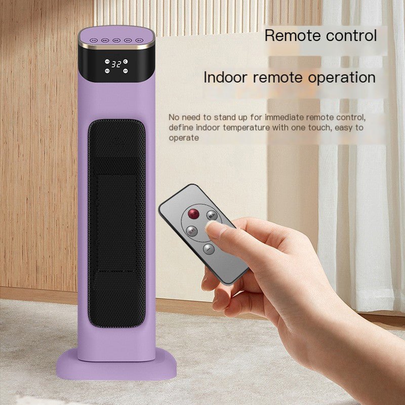 Smart Voice-Controlled Space Heater with Remote - ElectronicEssence