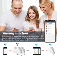 Smart WIFI Socket with AI Voice Control and Power Meter - ElectronicEssence