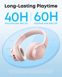 Soundcore by Anker Q20i Hybrid Active Noise Cancelling Headphones, Black - ElectronicEssence