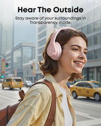 Soundcore by Anker Q20i Hybrid Active Noise Cancelling Headphones, Black - ElectronicEssence