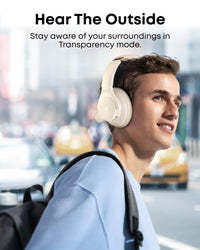 Soundcore by Anker Q20i Hybrid Active Noise Cancelling Headphones, Black - ElectronicEssence