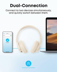 Soundcore by Anker Q20i Hybrid Active Noise Cancelling Headphones, Black - ElectronicEssence