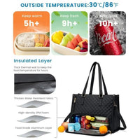 Women's Insulated Lunch Bag - ElectronicEssence